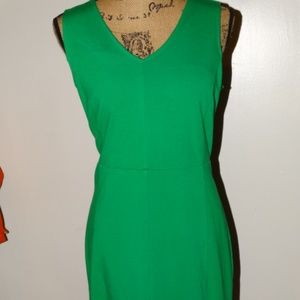 Jade by Melody Tam Sheath Green Dress Sleeveless